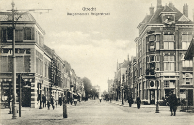 1960 Gezicht in de Burgemeester Reigerstraat te Utrecht.